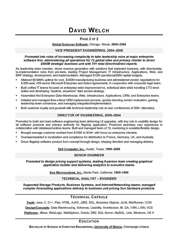best curriculum vitae samples. What makes An Expert Resume